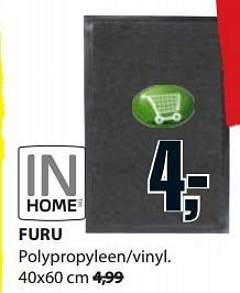 Aanbiedingen Furu polypropyleen-vinyl - IN Home - Geldig van 11/08/2014 tot 24/08/2014 bij Jysk