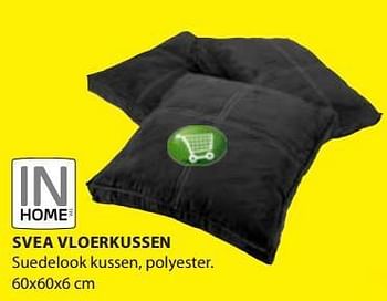 Aanbiedingen Svea vloerkussen - IN Home - Geldig van 11/08/2014 tot 24/08/2014 bij Jysk