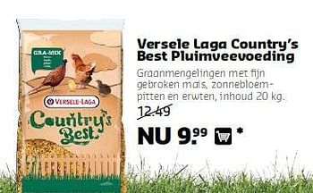 Aanbiedingen Versele laga country`s best pluimveevoeding - Versele-Laga - Geldig van 11/08/2014 tot 24/08/2014 bij Boerenbond