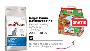Aanbiedingen Royal canin kattenvoeding - Royal Canin - Geldig van 11/08/2014 tot 24/08/2014 bij Boerenbond