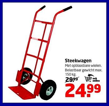 Aanbiedingen Steekwagen - Huismerk - Formido - Geldig van 11/08/2014 tot 24/08/2014 bij Formido