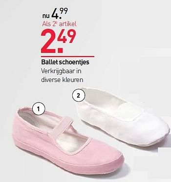 Aanbiedingen Ballet schoentjes - Osaga - Geldig van 11/08/2014 tot 31/08/2014 bij Scapino