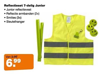 Aanbiedingen Reflectieset 7-delig junior - Huismerk - Halfords - Geldig van 11/08/2014 tot 07/09/2014 bij Halfords