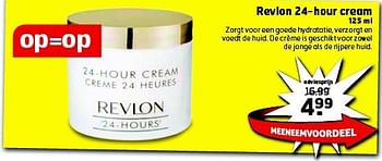 Aanbiedingen Revlon 24-hour cream - Revlon - Geldig van 12/08/2014 tot 17/08/2014 bij Trekpleister