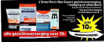Aanbiedingen Dagcrème 3-dagen baard - L'Oreal Paris - Geldig van 12/08/2014 tot 17/08/2014 bij Trekpleister