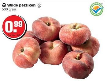 Aanbiedingen Wilde perziken - Huismerk - Hoogvliet - Geldig van 13/08/2014 tot 19/08/2014 bij Hoogvliet