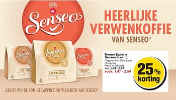 Aanbiedingen Douwe egberts senseo luxe - Douwe Egberts - Geldig van 13/08/2014 tot 19/08/2014 bij Hoogvliet