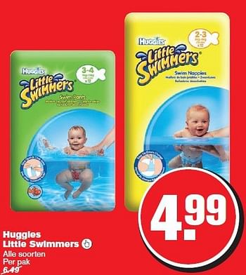 Aanbiedingen Huggies little swimmers - Huggies - Geldig van 13/08/2014 tot 19/08/2014 bij Hoogvliet
