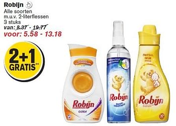 Aanbiedingen Robijn - Robijn - Geldig van 13/08/2014 tot 19/08/2014 bij Hoogvliet