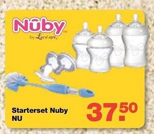 Aanbiedingen Starterset nuby nu - Nuby - Geldig van 13/08/2014 tot 10/09/2014 bij Baby & Tiener Megastore