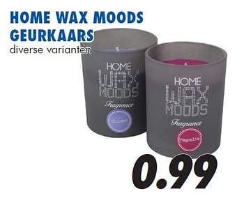 Aanbiedingen Home wax moods geurkaars - Huismerk - Action - Geldig van 13/08/2014 tot 14/09/2014 bij Action