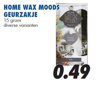 Aanbiedingen Home wax moods geurzakje - Huismerk - Action - Geldig van 13/08/2014 tot 14/09/2014 bij Action
