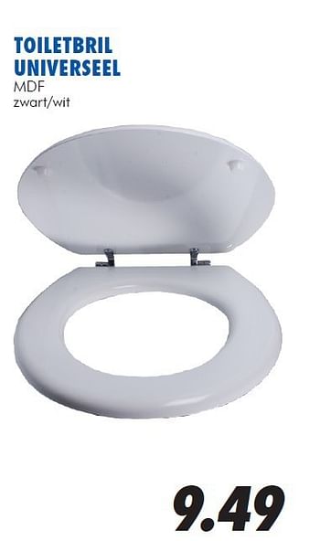Aanbiedingen Toiletbril universeel - Huismerk - Action - Geldig van 13/08/2014 tot 14/09/2014 bij Action