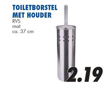 Aanbiedingen Toiletborstel met houder - Huismerk - Action - Geldig van 13/08/2014 tot 14/09/2014 bij Action
