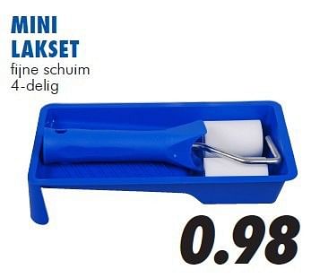 Aanbiedingen Mini lakset - Huismerk - Action - Geldig van 13/08/2014 tot 14/09/2014 bij Action