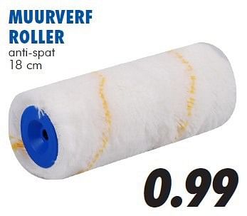 Aanbiedingen Muurverf roller - Huismerk - Action - Geldig van 13/08/2014 tot 14/09/2014 bij Action