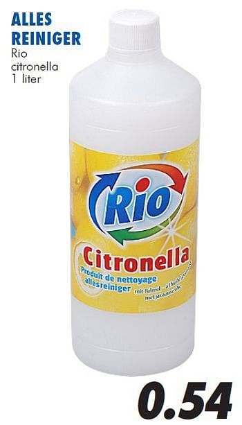 Aanbiedingen Alles reiniger - Rio - Geldig van 13/08/2014 tot 14/09/2014 bij Action