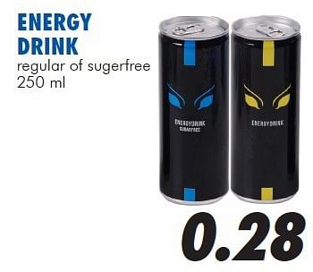 Aanbiedingen Energy drink - Huismerk - Action - Geldig van 13/08/2014 tot 14/09/2014 bij Action