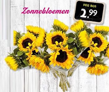Aanbiedingen Zonnebloemen - Huismerk - Lidl - Geldig van 14/08/2014 tot 17/08/2014 bij Lidl
