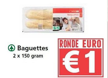 Aanbiedingen Baguettes - Spar - Geldig van 14/08/2014 tot 20/08/2014 bij Attent