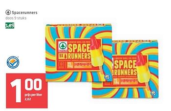 Aanbiedingen Spacerunners - Spar - Geldig van 14/08/2014 tot 20/08/2014 bij Spar