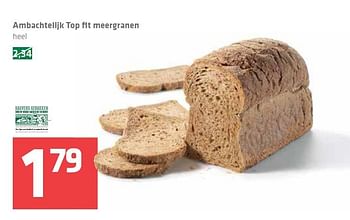 Aanbiedingen Ambachtelijk top fit meergranen - Spar - Geldig van 14/08/2014 tot 20/08/2014 bij Spar