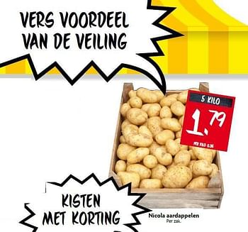 Aanbiedingen Nicola aardappelen - Huismerk - Deka Markt - Geldig van 17/08/2014 tot 23/08/2014 bij Deka Markt