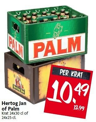 Aanbiedingen Hertog jan of palm - Hertog Jan - Geldig van 17/08/2014 tot 23/08/2014 bij Deka Markt