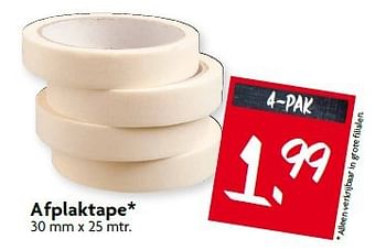 Aanbiedingen Afplaktape - Huismerk - Deka Markt - Geldig van 17/08/2014 tot 23/08/2014 bij Deka Markt