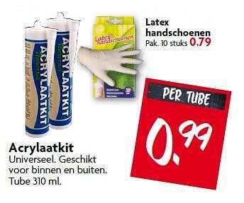 Aanbiedingen Acrylaatkit - Huismerk - Deka Markt - Geldig van 17/08/2014 tot 23/08/2014 bij Deka Markt