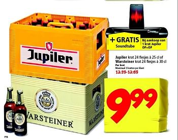 Aanbiedingen Jupiler of warsteiner - Jupiler - Geldig van 17/08/2014 tot 23/08/2014 bij Plus