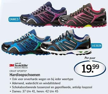 Aanbiedingen Hardloopschoenen - Crivit Sports - Geldig van 18/08/2014 tot 20/08/2014 bij Lidl