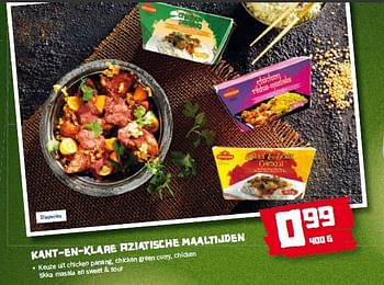 Aanbiedingen Kant-en-klare aziatische maaltijden - Vitasia - Geldig van 18/08/2014 tot 24/08/2014 bij Lidl