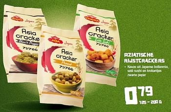 Aanbiedingen Aziatische rijstcrackers - Vitasia - Geldig van 18/08/2014 tot 24/08/2014 bij Lidl