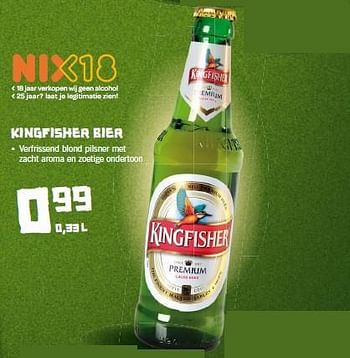Aanbiedingen Kingfisher bier - Huismerk - Lidl - Geldig van 18/08/2014 tot 24/08/2014 bij Lidl