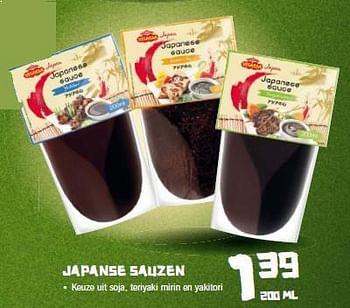 Aanbiedingen Japanse sauzen - Vitasia - Geldig van 18/08/2014 tot 24/08/2014 bij Lidl