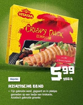 Aanbiedingen Aziatische eend - Vitasia - Geldig van 18/08/2014 tot 24/08/2014 bij Lidl