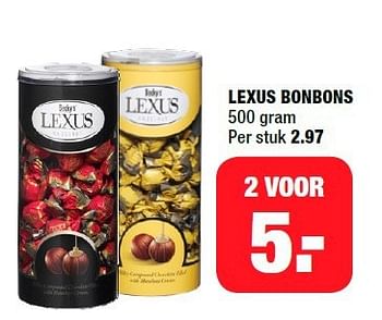 Aanbiedingen Lexus bonbons - Lexus - Geldig van 18/08/2014 tot 24/08/2014 bij Big Bazar