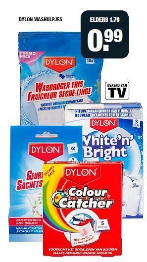Aanbiedingen Dylon washulpjes - Dylon - Geldig van 18/08/2014 tot 24/08/2014 bij Big Bazar