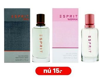 Aanbiedingen Esprit voor hem eau de toilette - Esprit - Geldig van 18/08/2014 tot 31/08/2014 bij Etos