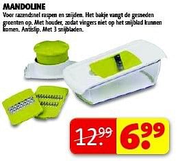 Aanbiedingen Mandoline - Huismerk - Kruidvat - Geldig van 19/08/2014 tot 24/08/2014 bij Kruidvat