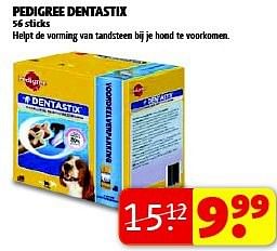 Aanbiedingen Pedigree dentastix - Pedigree - Geldig van 19/08/2014 tot 24/08/2014 bij Kruidvat