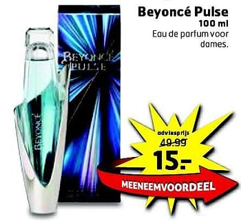 Aanbiedingen Beyoncé pulse - BEYONCÉ PULSE - Geldig van 19/08/2014 tot 31/08/2014 bij Trekpleister