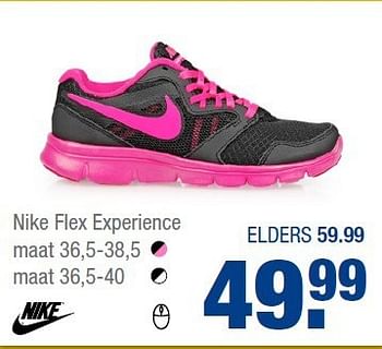 Aanbiedingen Nike flex experience - NIKE - Geldig van 19/08/2014 tot 07/09/2014 bij Schoenenreus