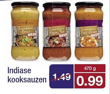 Aanbiedingen Indiase kooksauzen - Huismerk - Aldi - Geldig van 20/08/2014 tot 26/08/2014 bij Aldi