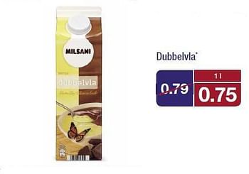 Aanbiedingen Dubbelvla - Milsani - Geldig van 20/08/2014 tot 26/08/2014 bij Aldi