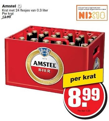 Aanbiedingen Amstel - Amstel - Geldig van 20/08/2014 tot 26/08/2014 bij Hoogvliet
