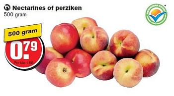 Aanbiedingen Nectarines of perziken - Huismerk - Hoogvliet - Geldig van 20/08/2014 tot 26/08/2014 bij Hoogvliet