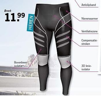 Aanbiedingen Functionele heren onderkleding - Crivit Sports - Geldig van 25/08/2014 tot 27/08/2014 bij Lidl