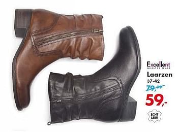 Aanbiedingen Laarzen - Excellent Quality Wear - Geldig van 25/08/2014 tot 07/09/2014 bij Bristol